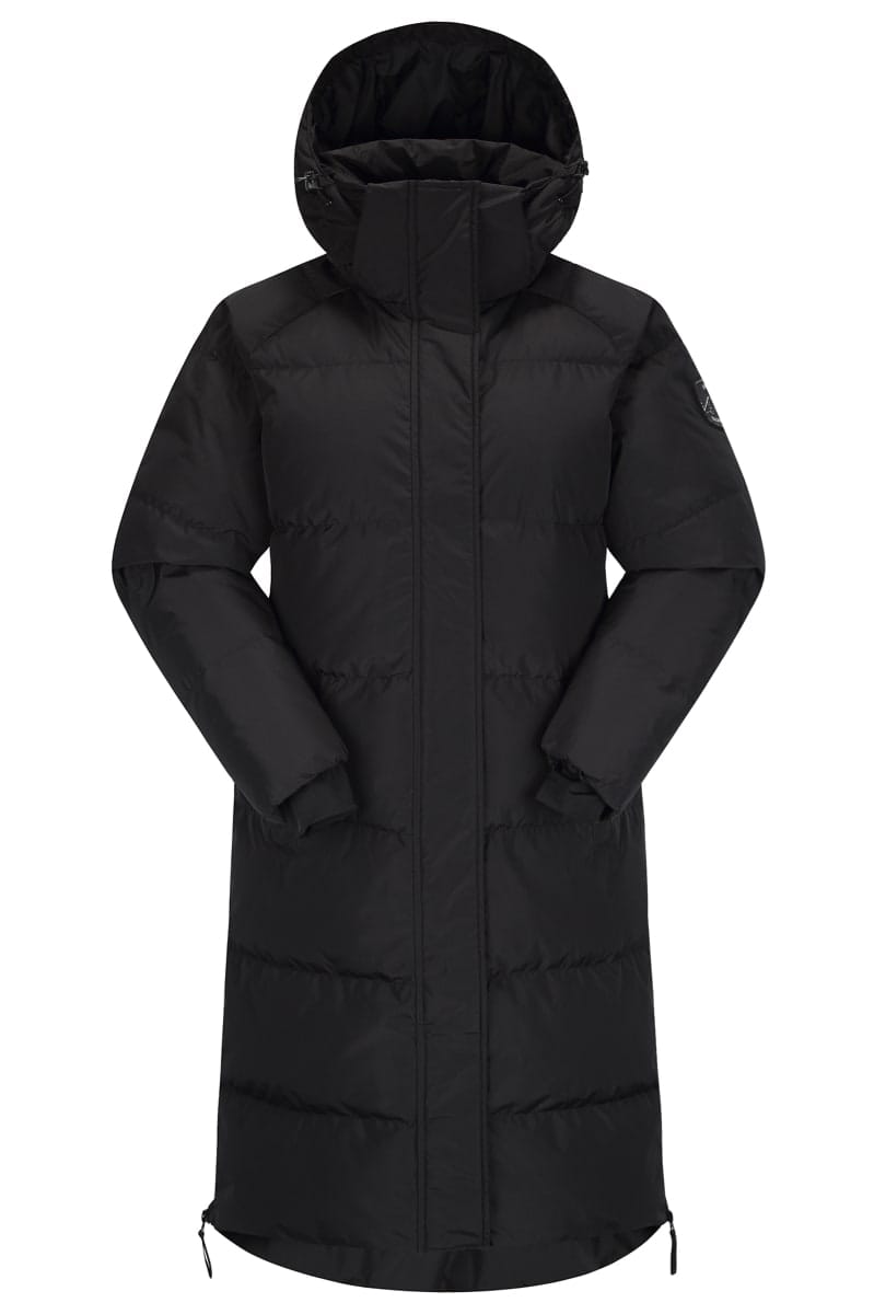 Skogstad W Haugland Dunkåpe Black