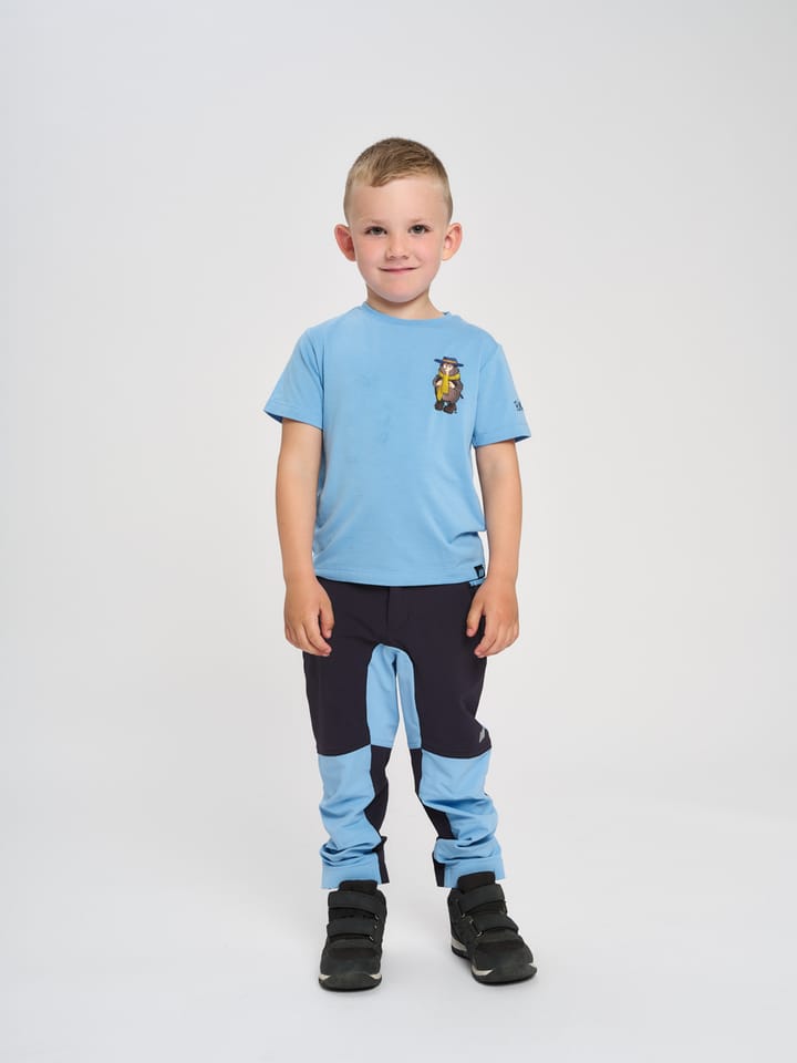 Skogstad K Flå Bambus Viskose T-Skjorte Cloud Blue Skogstad