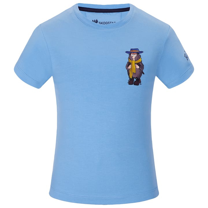 Skogstad K Flå Bambus Viskose T-Skjorte Cloud Blue Skogstad