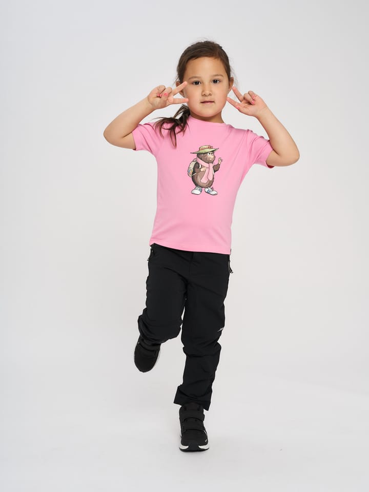 Skogstad K Flå Bambus Viskose T-Skjorte Pink Skogstad