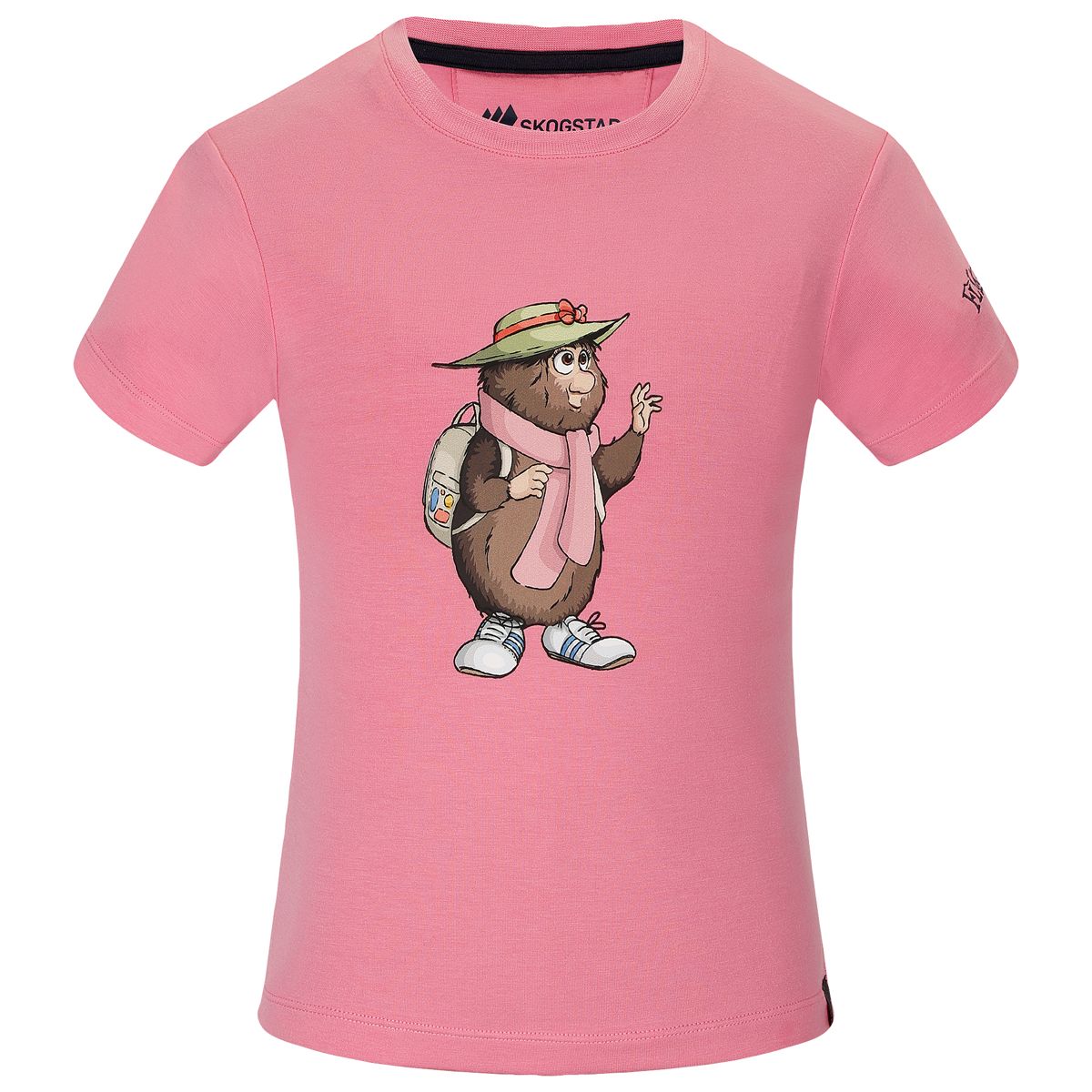 Skogstad K Flå Bambus Viskose T-Skjorte Pink