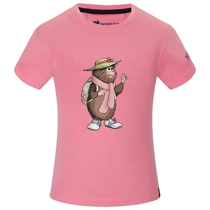 Skogstad K Flå Bambus Viskose T-Skjorte Pink Skogstad