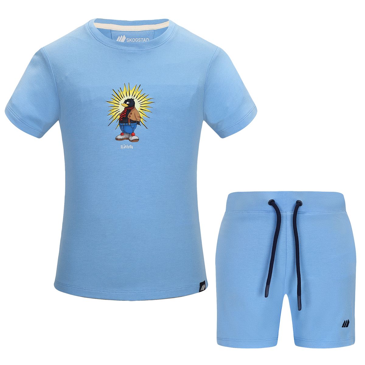 Skogstad K Myrullbråten Bambus Viskose Sett Cloud Blue