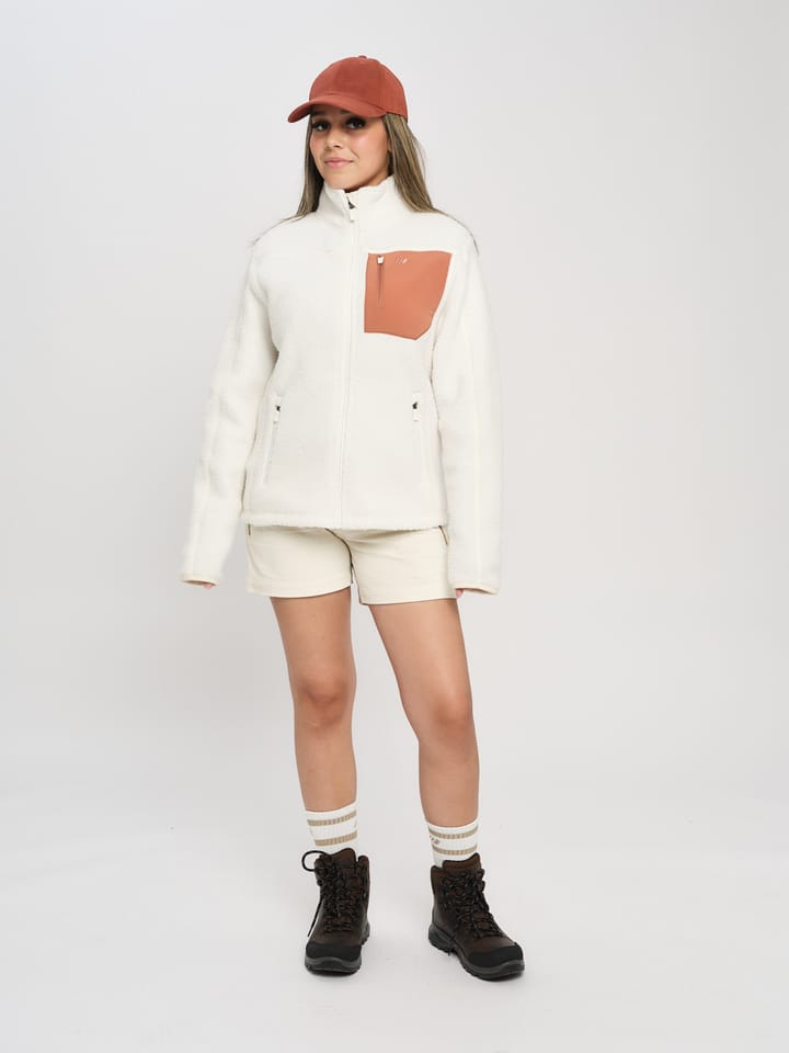 Skogstad W Hjertås Pilefleece Jakke Gardenia Skogstad