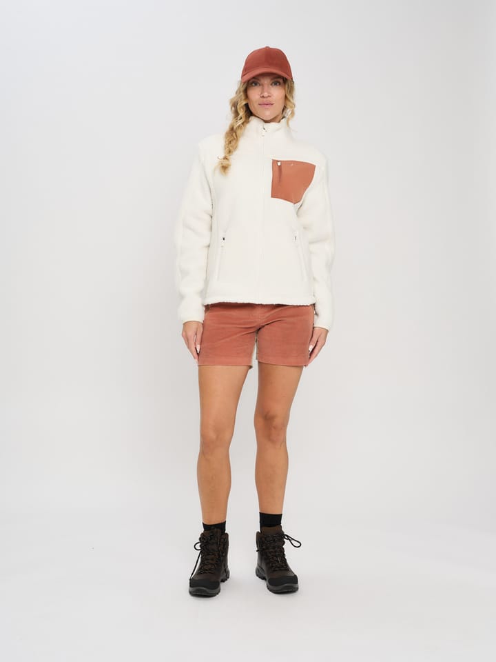 Skogstad W Hjertås Pilefleece Jakke Gardenia Skogstad