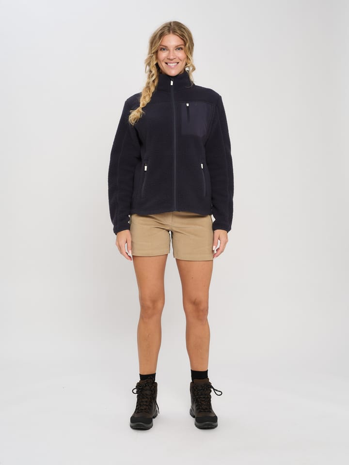 Skogstad W Hjertås Pilefleece Jakke Parisian Night Skogstad