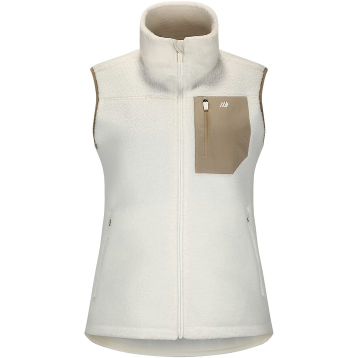 Skogstad W Staurinibba Pilefleece Vest Gardenia Skogstad