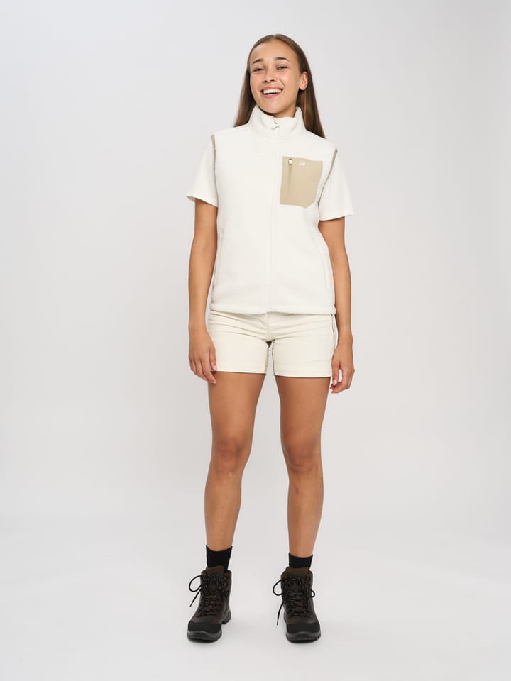 Skogstad W Staurinibba Pilefleece Vest Gardenia Skogstad