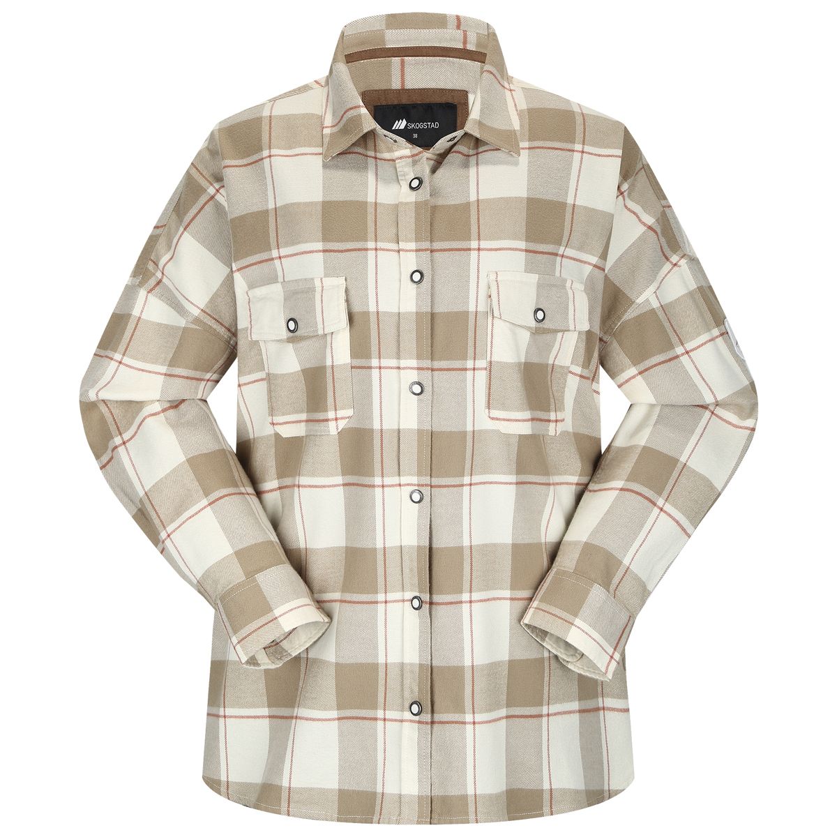 Skogstad W Ørje Økologisk Bomull Skjorte Chinchilla Yd