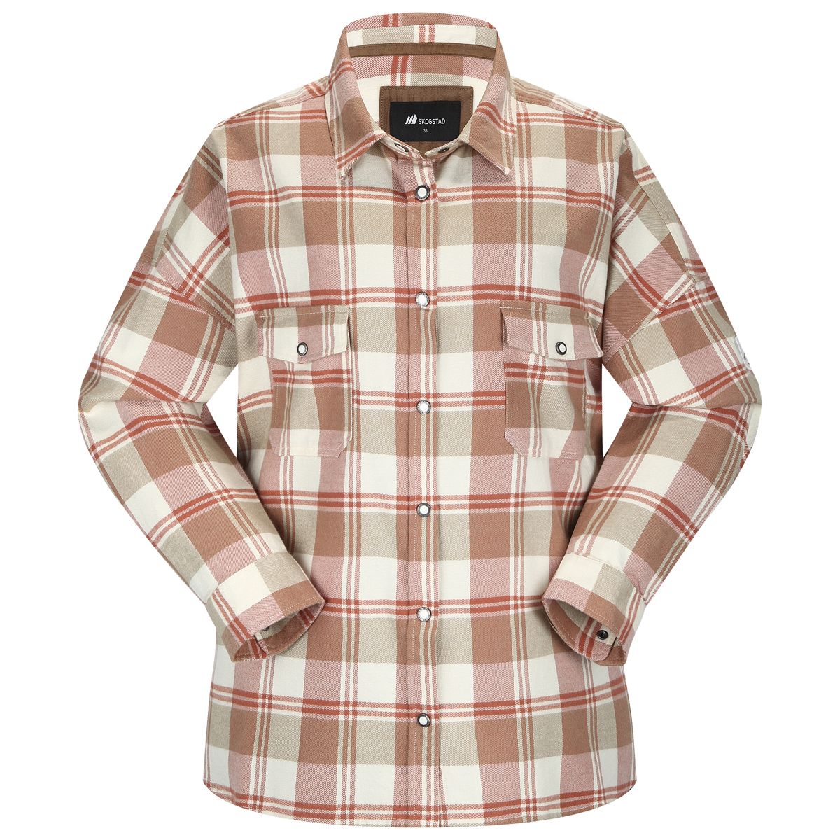 Skogstad W Ørje Økologisk Bomull Skjorte Cedar Wood Yd