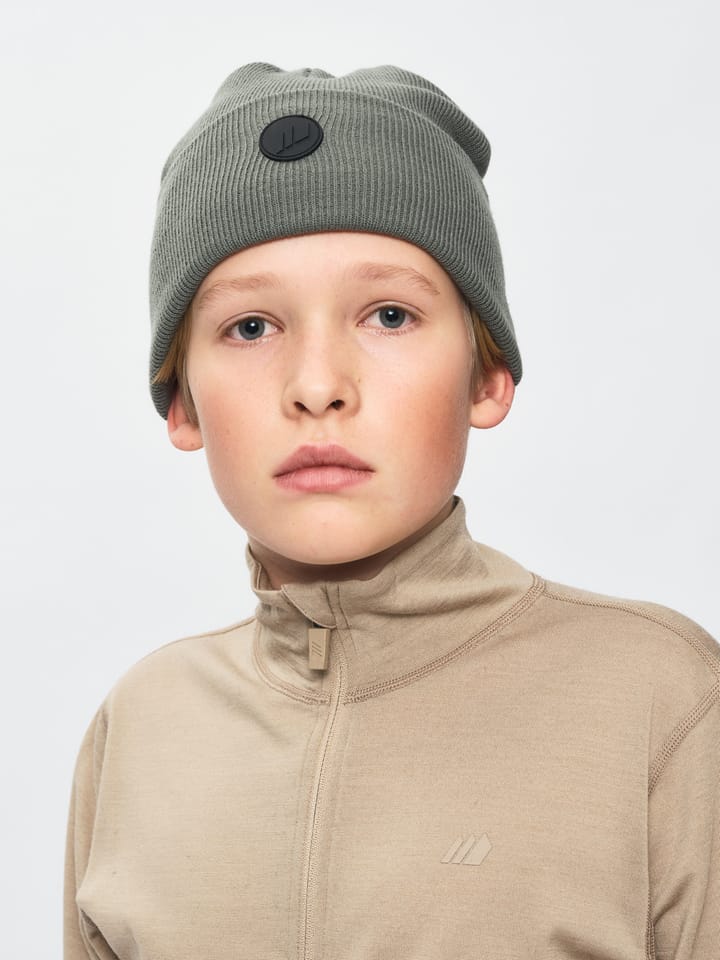 Skogstad J Fast Strikket Lue Balsam Green Skogstad