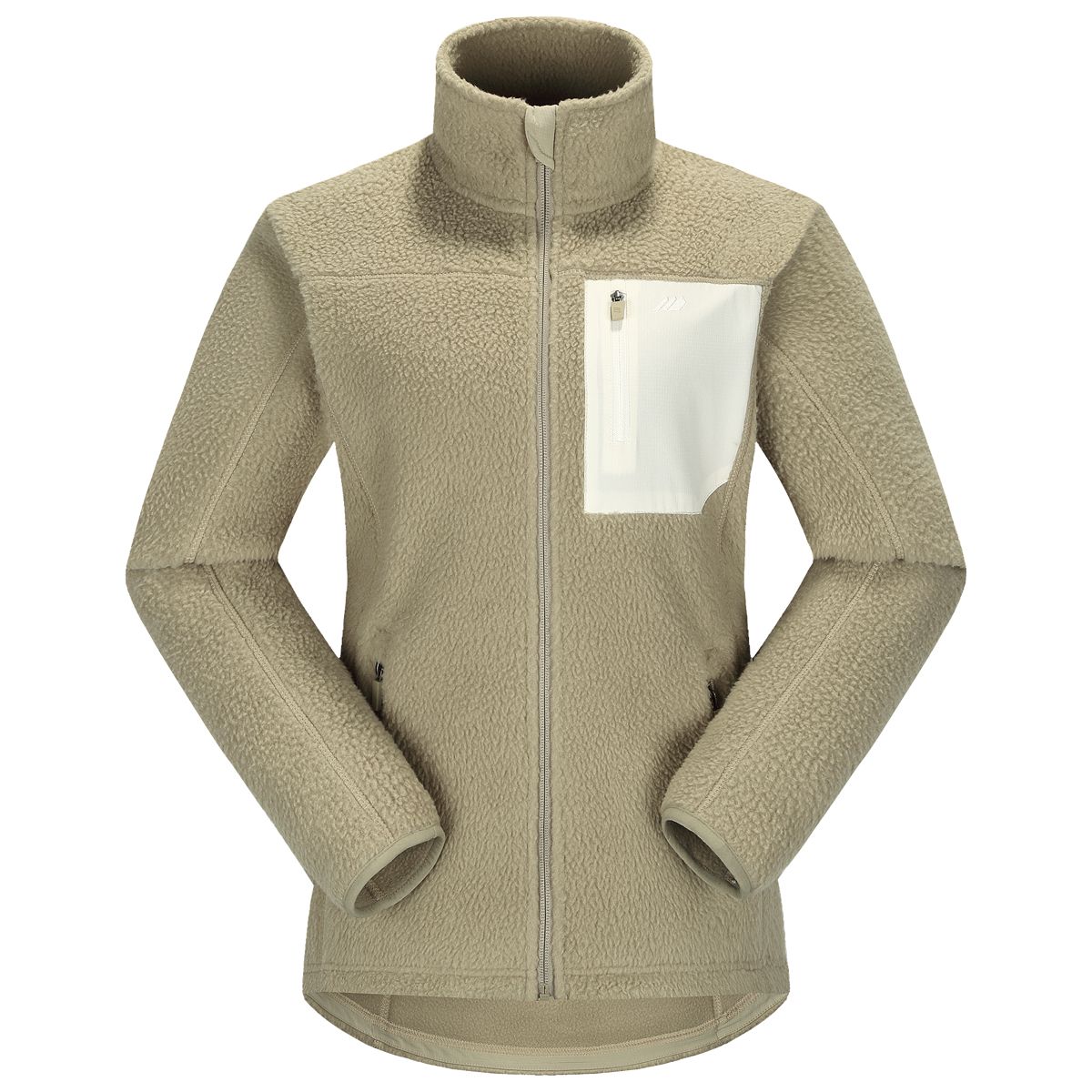 Skogstad W Hjertås Pilefleece Jakke Chinchilla
