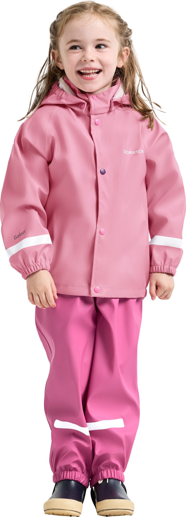 Didriksons Kids' Slaskeman Set 4 Light Heather Pink Didriksons