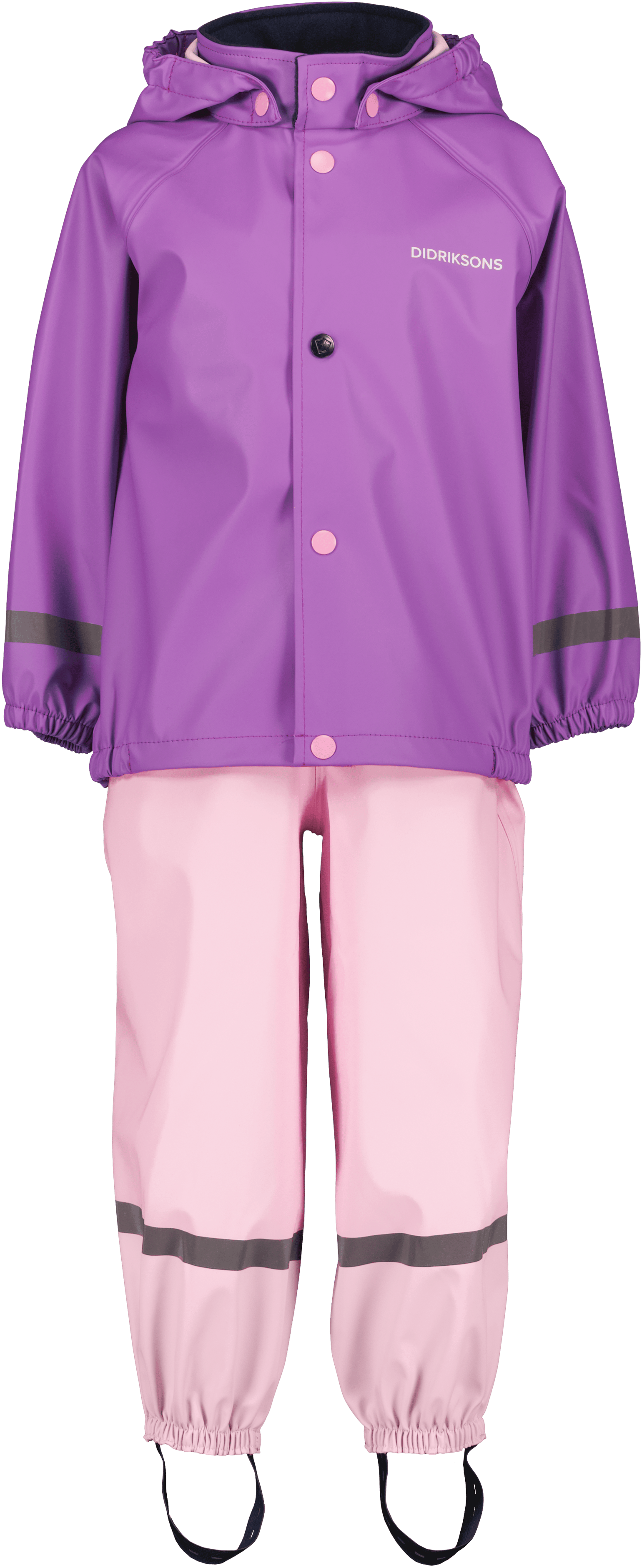 Didriksons Kids' Slaskeman Set 2 Tulip Purple