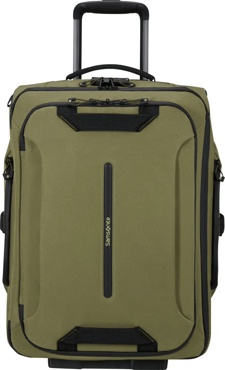 Samsonite Ecodiver Wheeled Duffle 55/20 Back Pack LTD Waxed Wasabi Samsonite