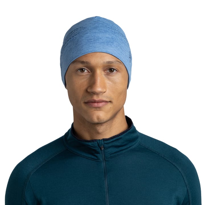 Buff Dryflx Beanie Solid Washed Blue Buff