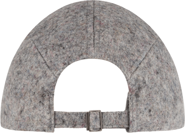 Buff Merino Upcycled Cap  Grey Buff