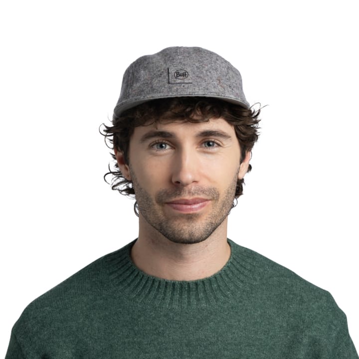 Buff Merino Upcycled Cap  Grey Buff