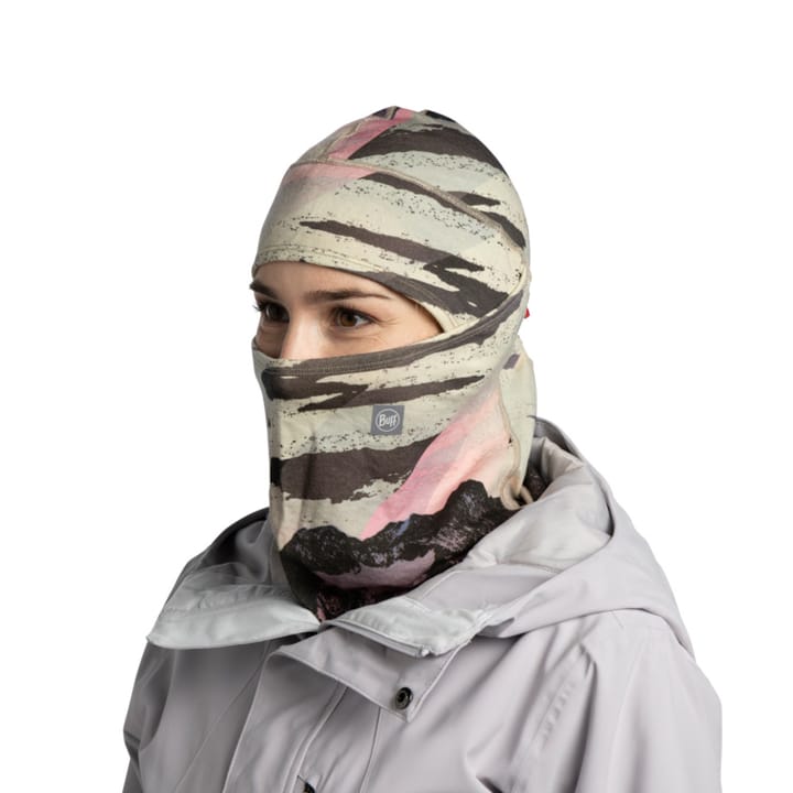 Buff Merino Midweight Hinged Balaclava Strat Multi Buff