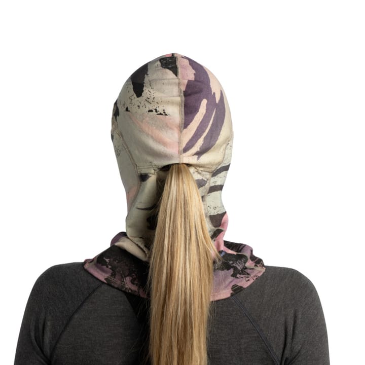 Buff Merino Midweight Hinged Balaclava Strat Multi Buff