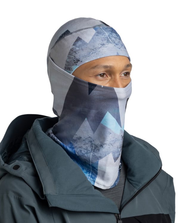 Buff Thermonet Hinged Balaclava Synth Blue Buff