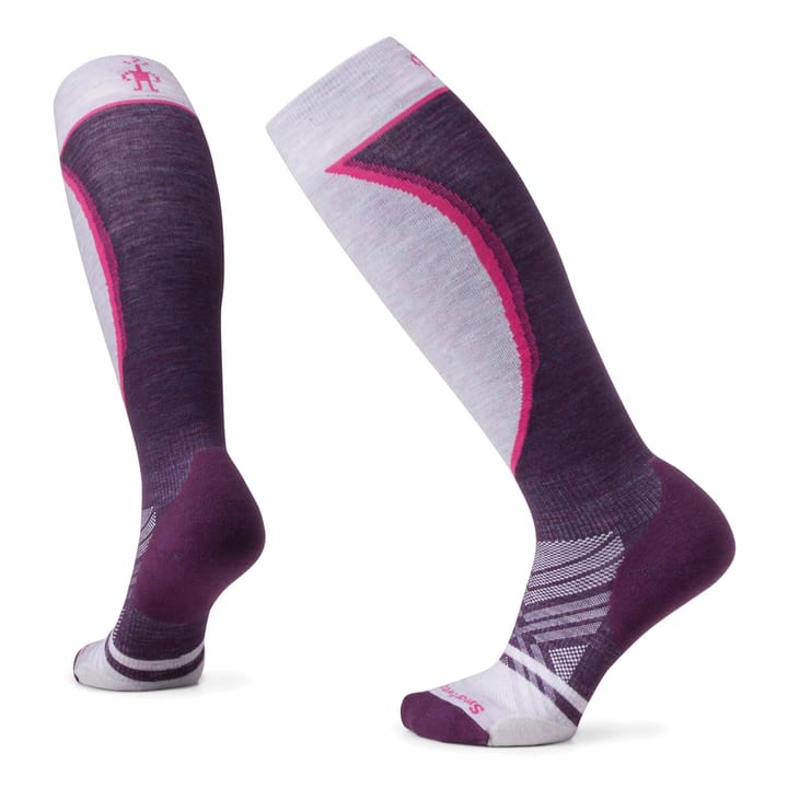 Smartwool Women's Ski Targeted Cushion Extra Stretch Otc Socks Purple Iris Smartwool