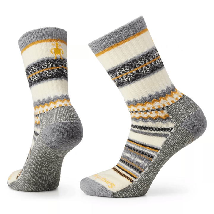 Everyday Snowed In Sweater Crew Socks Natural Smartwool