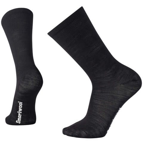 Smartwool Unisex Hike Classic Edition Zero Cushion Liner Crew Socks Black Smartwool