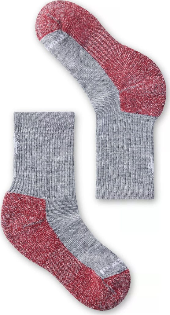 Smartwool Kids' Hike Light Cushion Crew Socks Light Gray