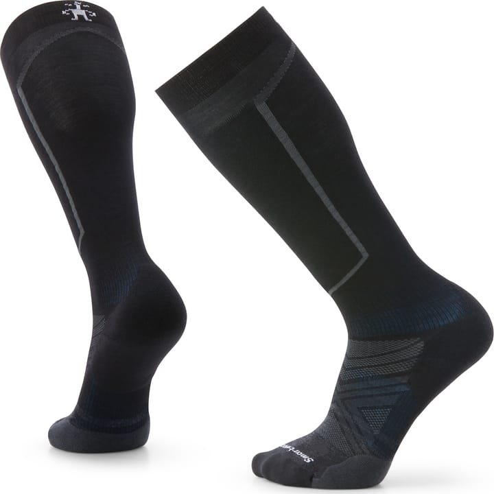 Smartwool Unisex Ski Targeted Cushion Over The Calf Socks Black Smartwool