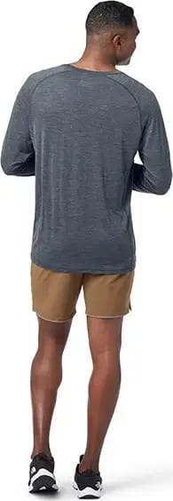 Smartwool Men's Merino Sport Ultralite Long Sleeve Charcoal Heather Smartwool