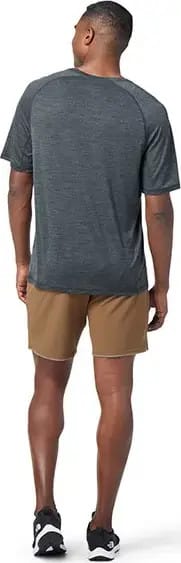 Smartwool Men's Merino Sport Ultralite Short Sleeve Charcoal Heather Smartwool