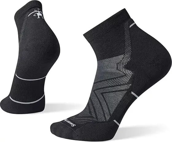 Smartwool Men's Run Targeted Cushion Ankle Socks Black