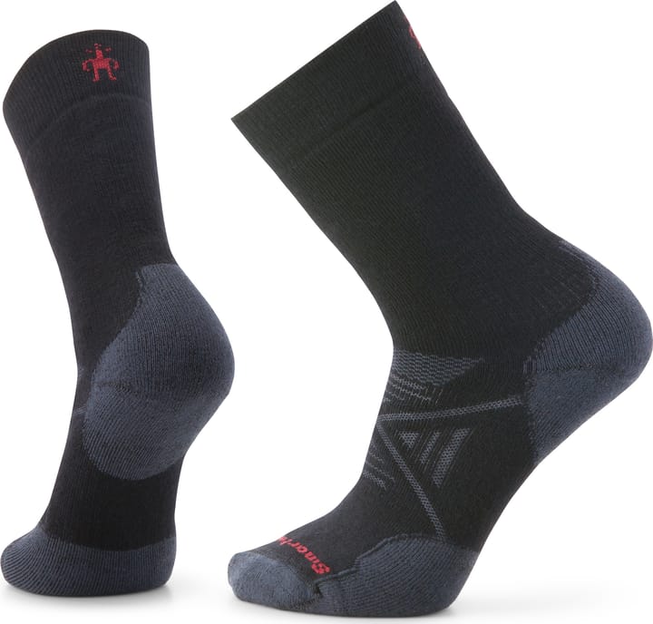 Unisex Nordic Full Cushion Crew Socks Black Smartwool