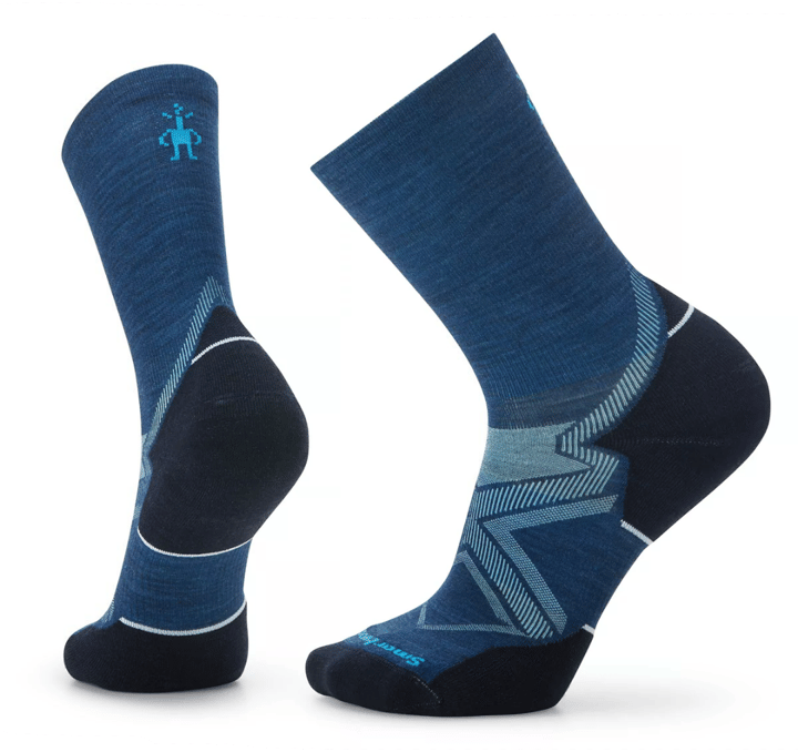 Smartwool Run Cold Weather Targeted Cushion Crew Socks Alpine Blue Smartwool