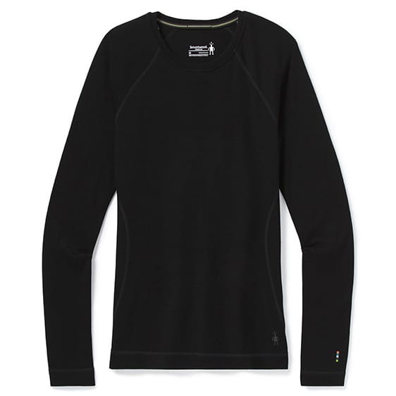 Women's Merino 250 Baselayer Crew Black Smartwool