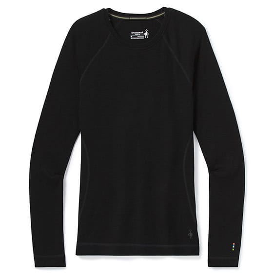 Smartwool Women's Merino 250 Baselayer Crew Black Smartwool