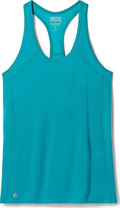 Smartwool Women's Merino Sport Ultralite Racerback Tank Deep Lake Smartwool Smartwool Women's Merino Sport Ultralite Racerback Tank Deep Lake Smartwool