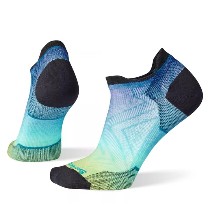 Smartwool Women's Run Zero Cushion Ombre Print Low Ankle Socks Capri Smartwool
