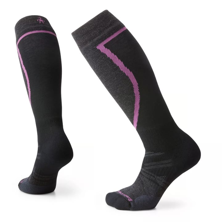 Smartwool Women's Ski Full Cushion Over The Calf Socks Black Smartwool
