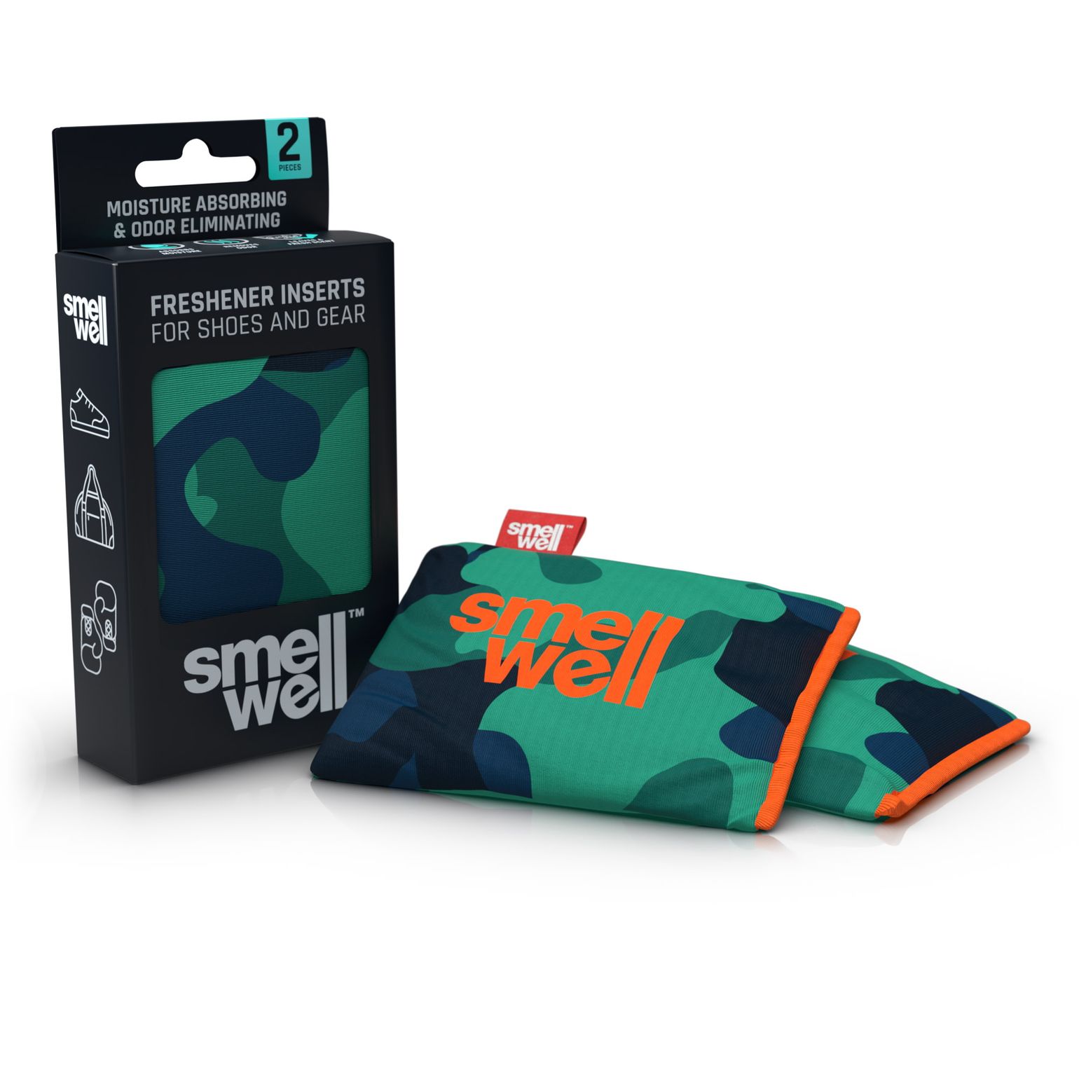 Smell Well Active Camo Green