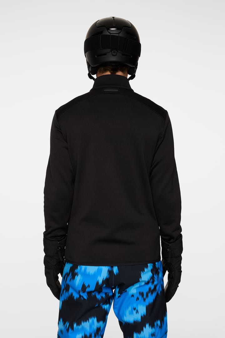 J.Lindeberg Men's Wayne Polartec Mid Layer Black J.Lindeberg J.Lindeberg Men's Wayne Polartec Mid Layer Black J.Lindeberg