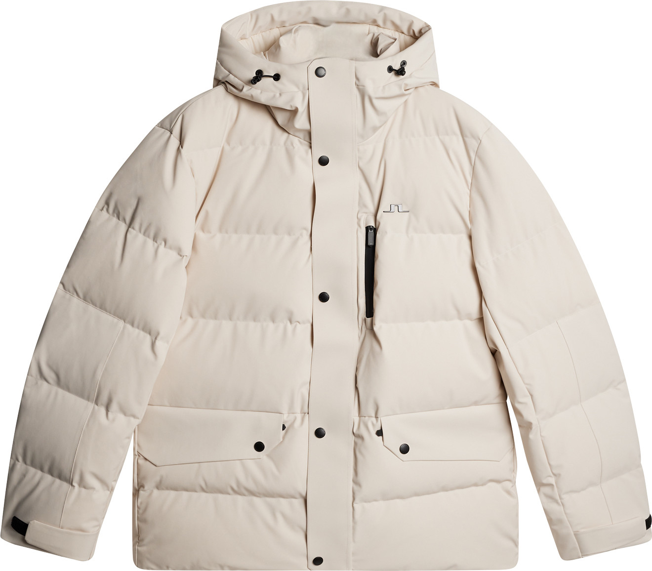 J.Lindeberg Men's Leo Down Jacket Moonbeam Skijakker fôrede XL