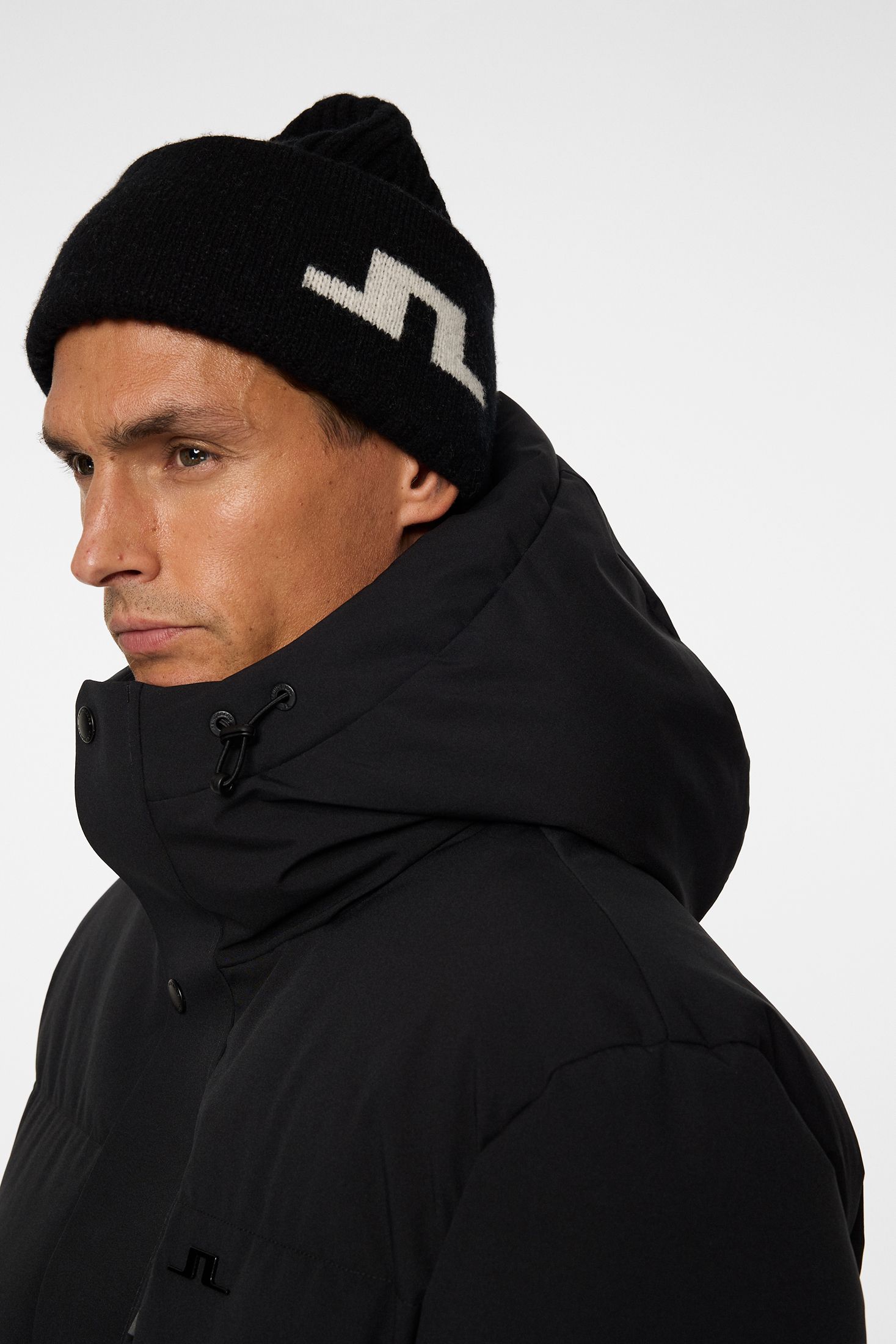 J.Lindeberg Men's Knox Down Parka Black | Buy J.Lindeberg Men's