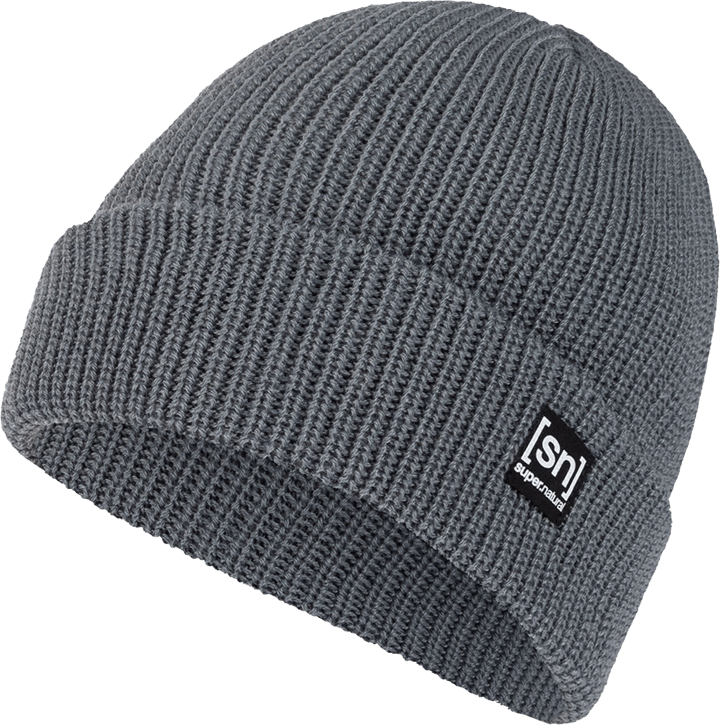 super.natural Merino Basic Beanie Stormy Weather super.natural