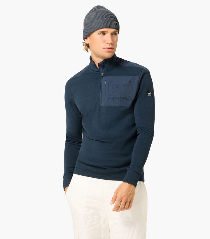 super.natural Merino Basic Beanie Stormy Weather super.natural