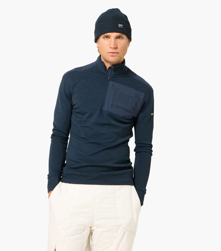 super.natural Merino Basic Beanie Blueberry super.natural