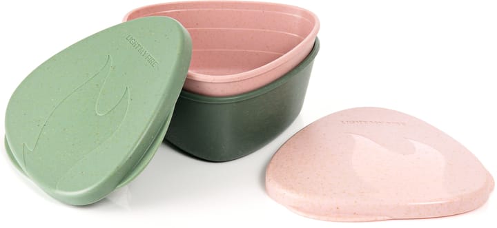Light My Fire Snapbox Orginal Bio 2-pack Sandy Green/Dusty Pink Light My Fire