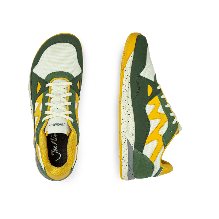 Joe Nimble Women's Sneaker Addict Green/yellow Joe Nimble