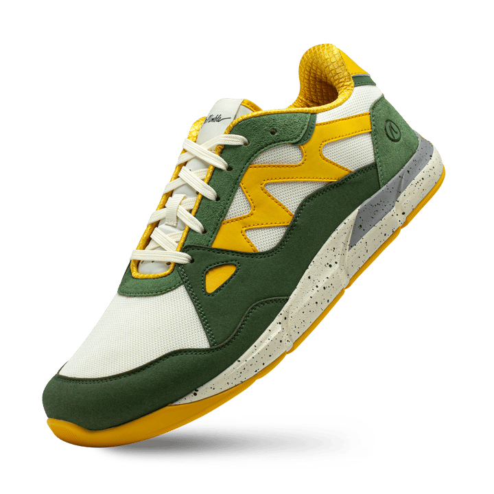Joe Nimble Women's Sneaker Addict Green/yellow Joe Nimble